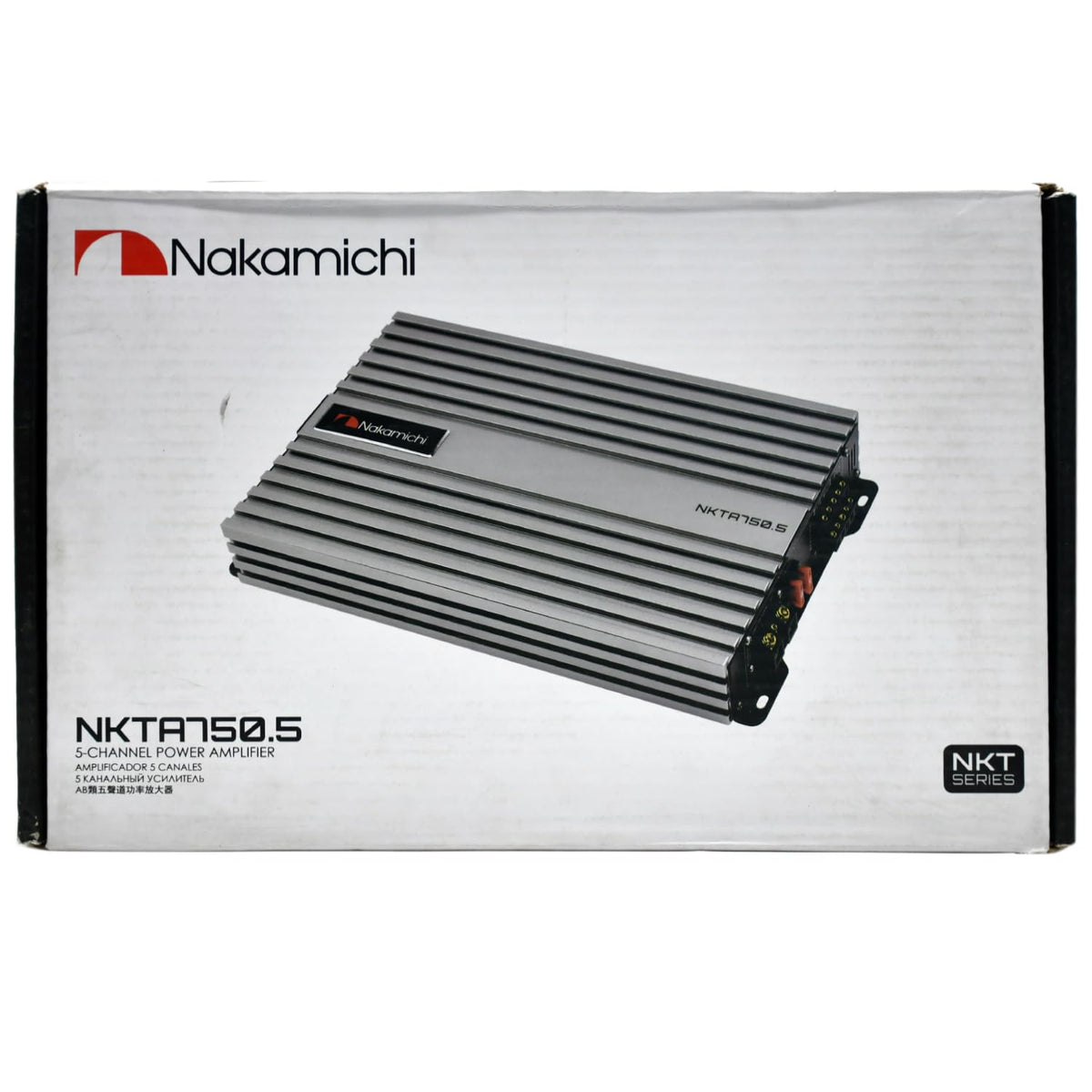 Nakamichi NKTA750.5 5-channel car audio amplifier, black
