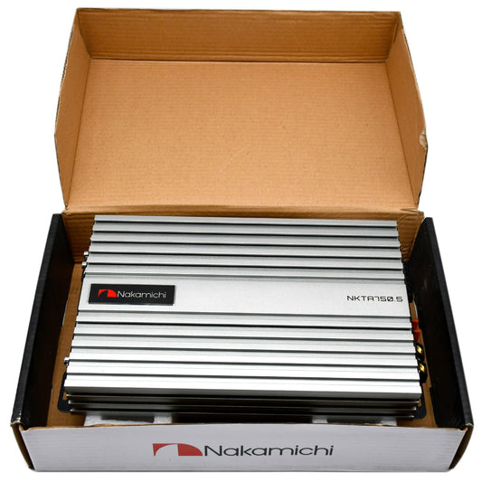 Nakamichi NKTA750.5 5-channel car audio amplifier, black