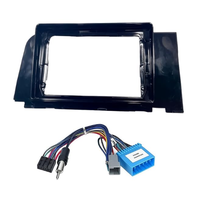 CarDost 9 inch Android stereo frame for Kia Seltos 2023, plug-and-play wiring