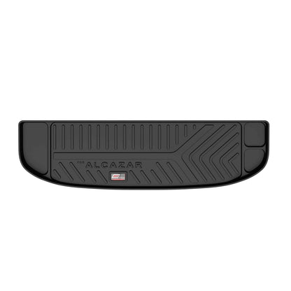 GFX waterproof anti-slip car floor mats with trunk mat for Hyundai Alcazar (2024 Onwards)