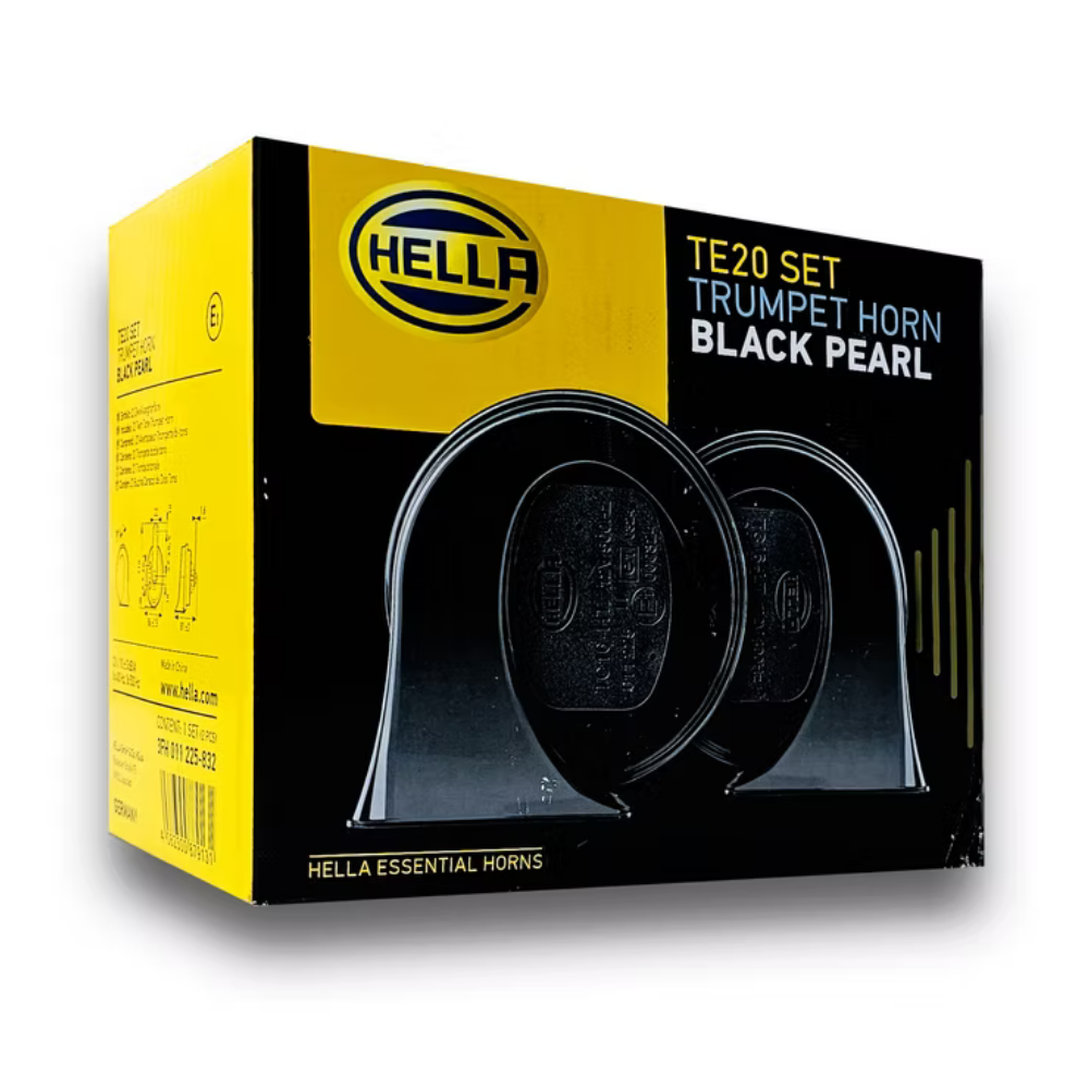 HELLA TE20 dual tone trumpet horn set
