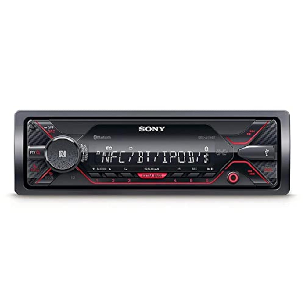 Sony DSX-A410BT single-DIN digital media car receiver