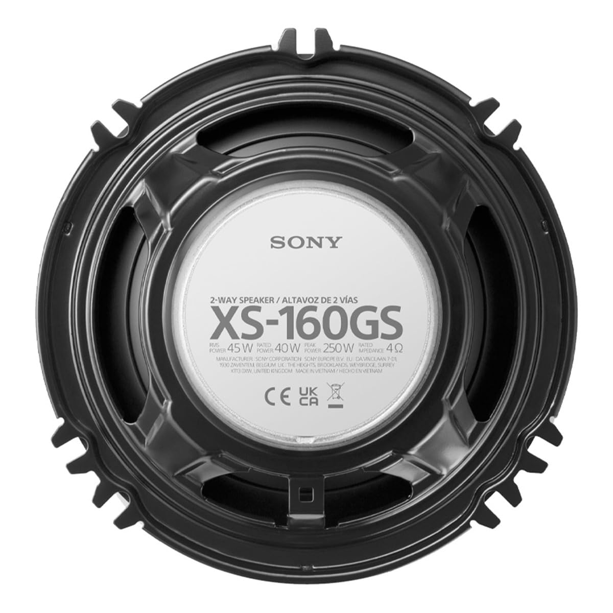 Sony XS-160GS 6.3 inch 2-way coaxial car speaker
