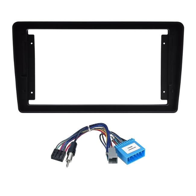 CarDost 9 inch Android stereo frame for Mahindra XUV500 with power cable connector