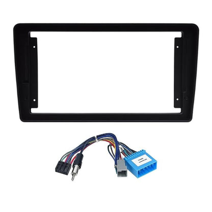 CarDost 9 inch Android stereo frame for Mahindra XUV500 with power cable connector