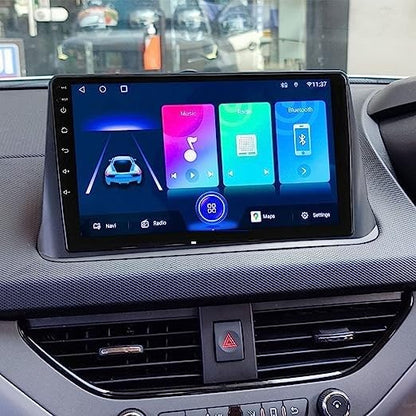 CarDost 9 inch Android stereo frame for Tata Nexon (2017-2020) with power cable connector
