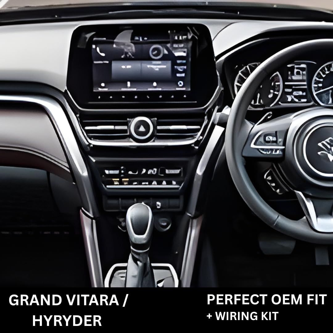 CarDost Android stereo frame for Maruti Grand Vitara, 9-inch fitment