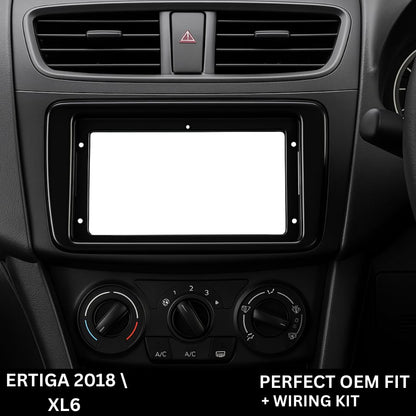 CarDost Android stereo frame for Maruti Ertiga (2018-2025), 9-inch fitment