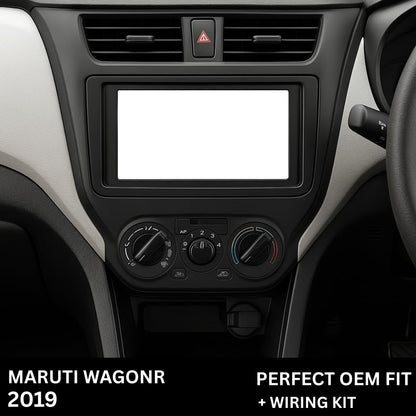 CarDost Android stereo frame for Maruti Wagon R (2019), 9-inch fitment