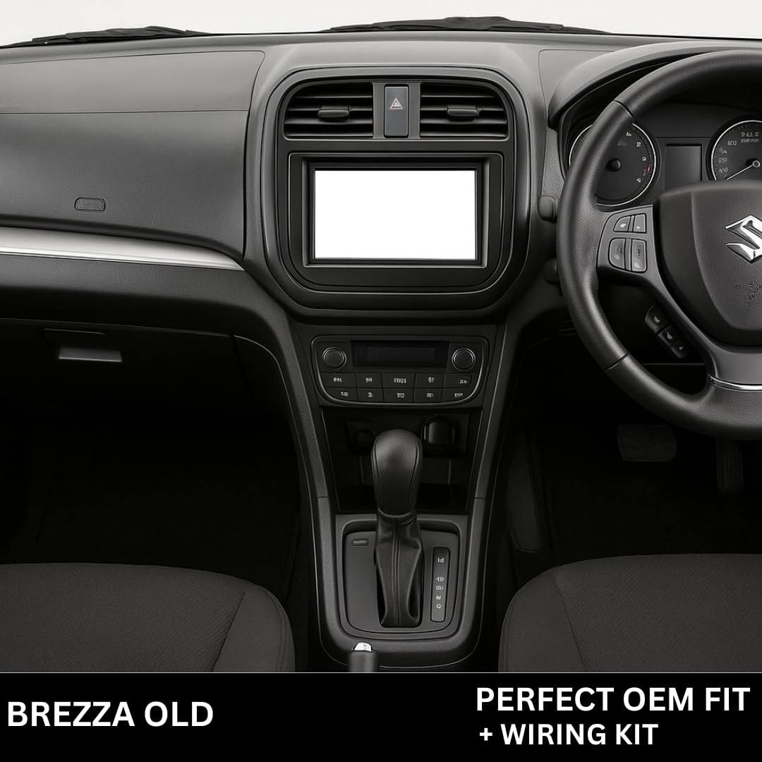 CarDost Android stereo frame for Maruti Brezza (2016-2021), 9-inch fitment