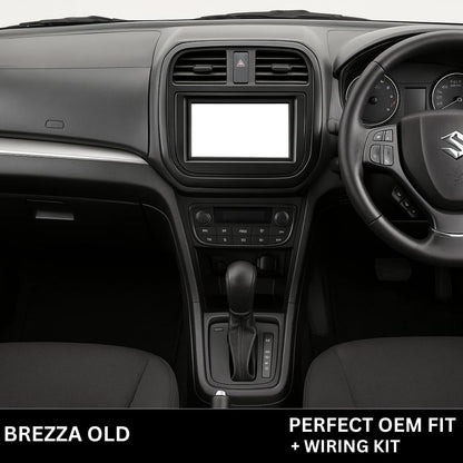 CarDost Android stereo frame for Maruti Brezza (2016-2021), 9-inch fitment