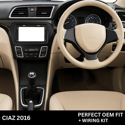 CarDost Android stereo frame for Maruti Ciaz (2016), 9-inch fitment