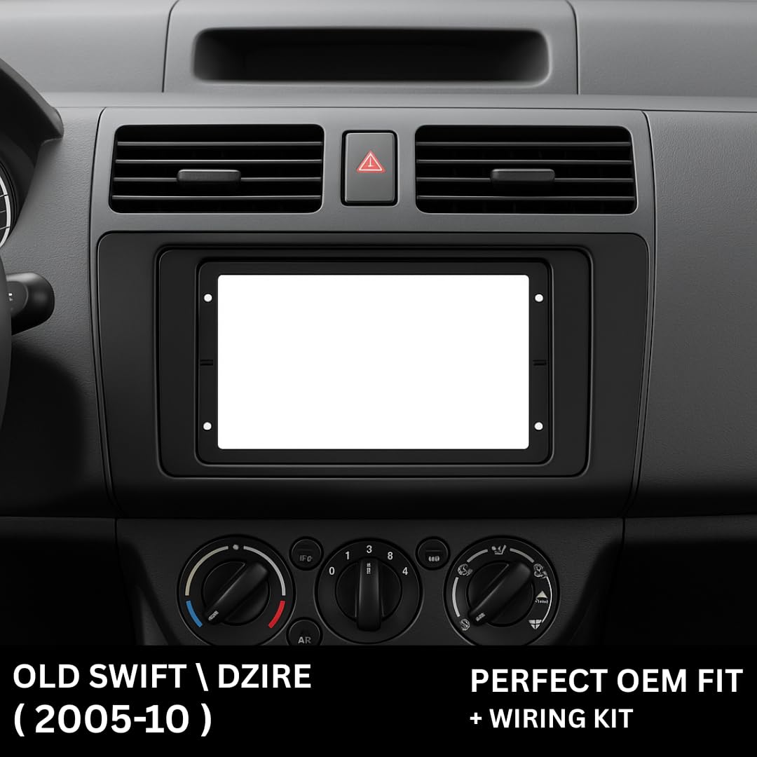 CarDost Android stereo frame for Maruti Swift (2005-2010), 9-inch fitment
