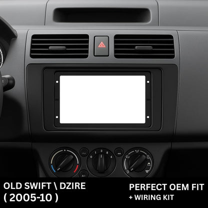 CarDost Android stereo frame for Maruti Swift (2005-2010), 9-inch fitment
