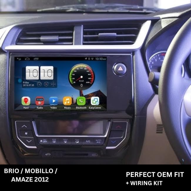 Android stereo frame for Honda Amaze (2012-2015), 9-inch fitment