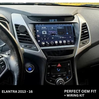 Android stereo frame for Hyundai Elantra (2014-2016), 9-inch fitment