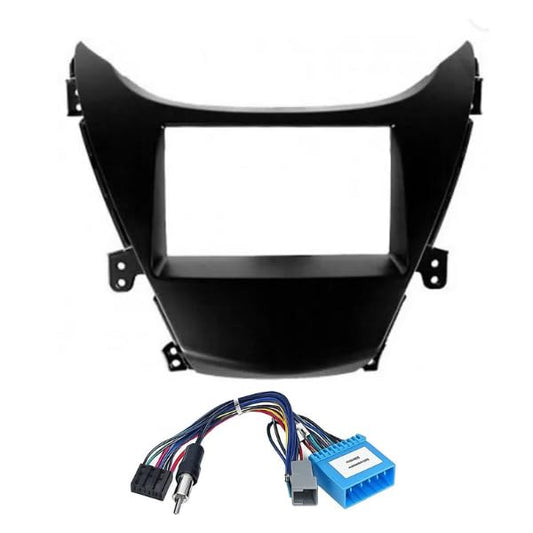 Android stereo frame for Hyundai Elantra (2007-2013), 9-inch fitment