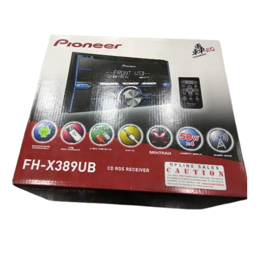 Pioneer FH-X389UB double DIN car stereo head unit