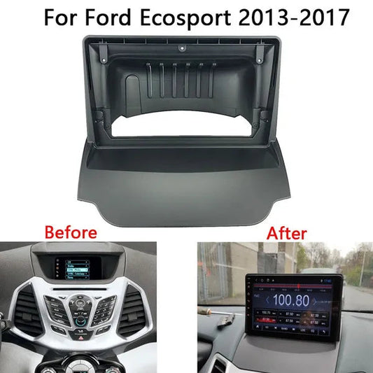 Android stereo frame for Ford EcoSport (2013-2017), 9-inch fitment