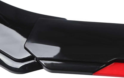 4-piece split front bumper lip spoiler for cars