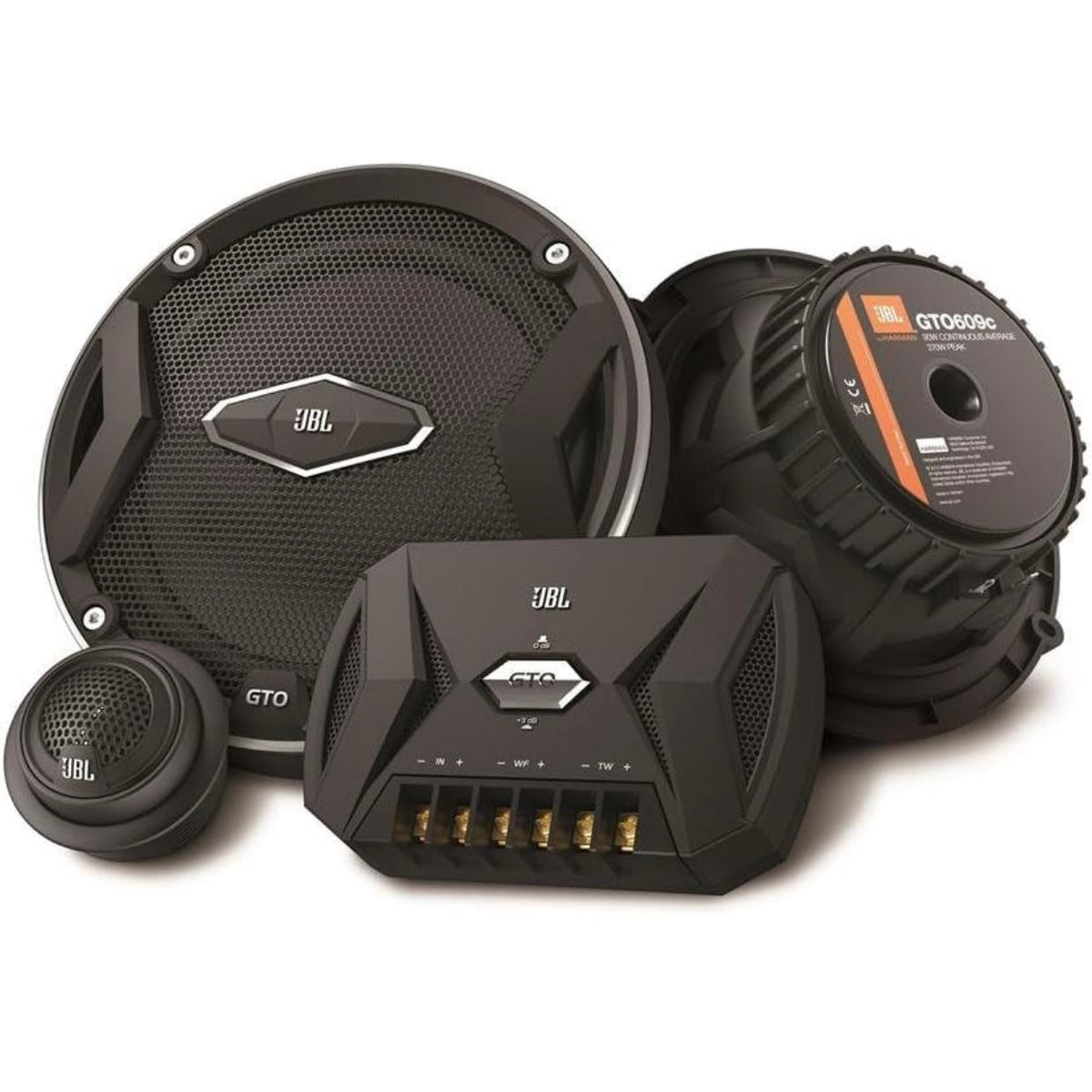 JBL GTO609C 6.5 inch component car speakers, pair