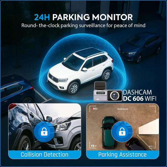 Blaupunkt DC 606 WiFi car dashcam
