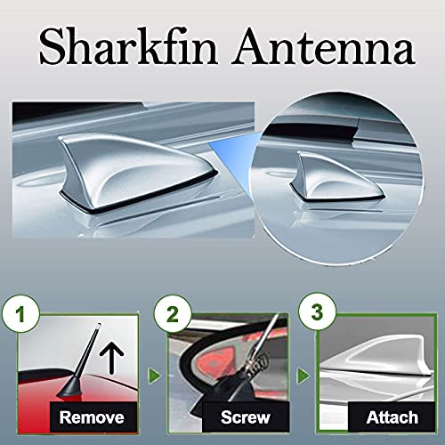 ER shark fin car antenna, universal fit
