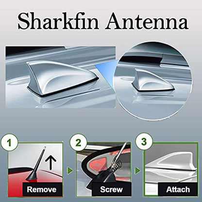 ER shark fin car antenna, universal fit