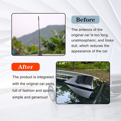 ER shark fin car antenna, universal fit