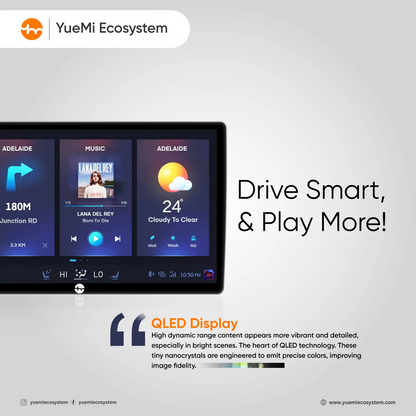 Yuemi E1 9 inch Android car multimedia player