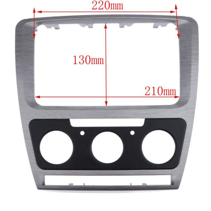 CarDost Android stereo frame for Skoda Octavia (2010-2013), 9-inch fitment