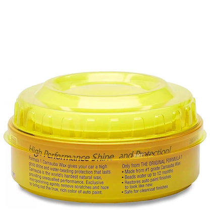 Formula 1 carnauba paste wax tin, 340g