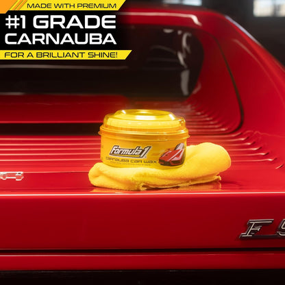 Formula 1 carnauba paste wax tin, 340g