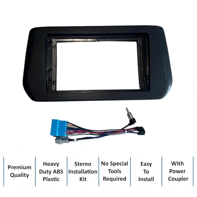 CarDost Android stereo frame for Maruti Swift (2024, New), 9-inch fitment