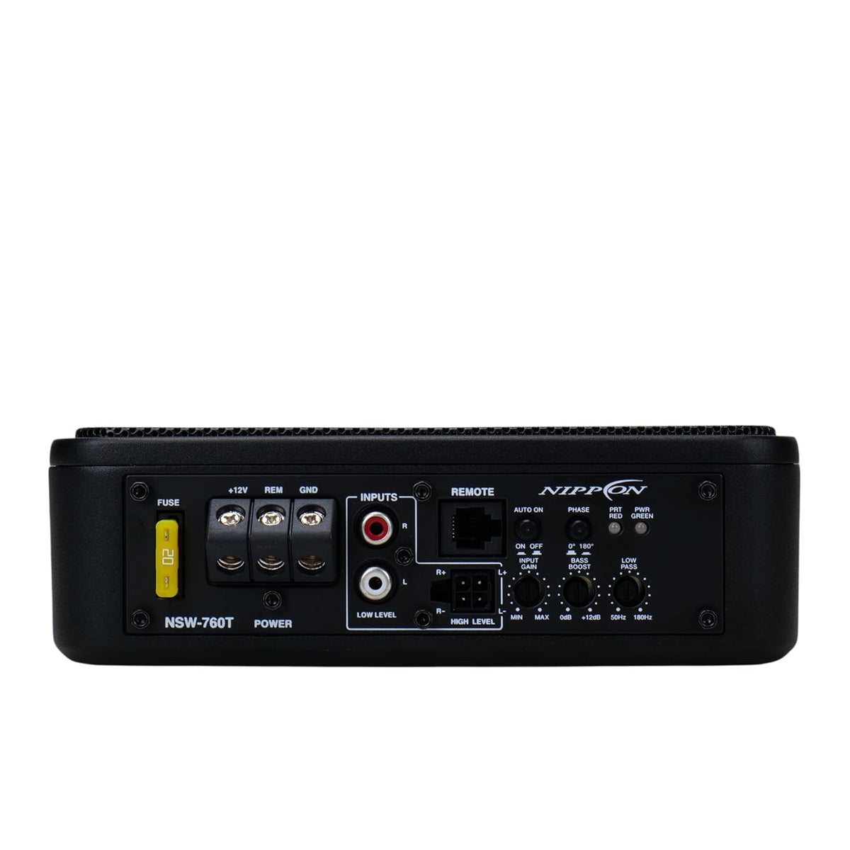 Nippon NSW-760T under-seat active car subwoofer