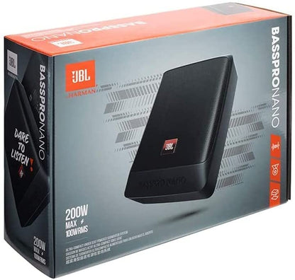 JBL BassPro Nano active under-seat car subwoofer