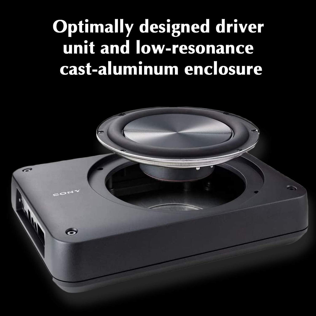 Sony XS-AW8 8 inch active under-seat car subwoofer