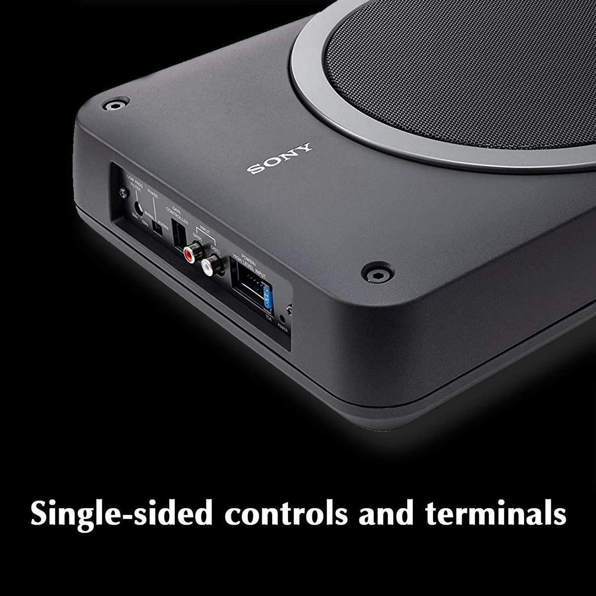 Sony XS-AW8 8 inch active under-seat car subwoofer