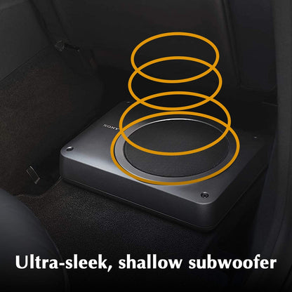 Sony XS-AW8 8 inch active under-seat car subwoofer