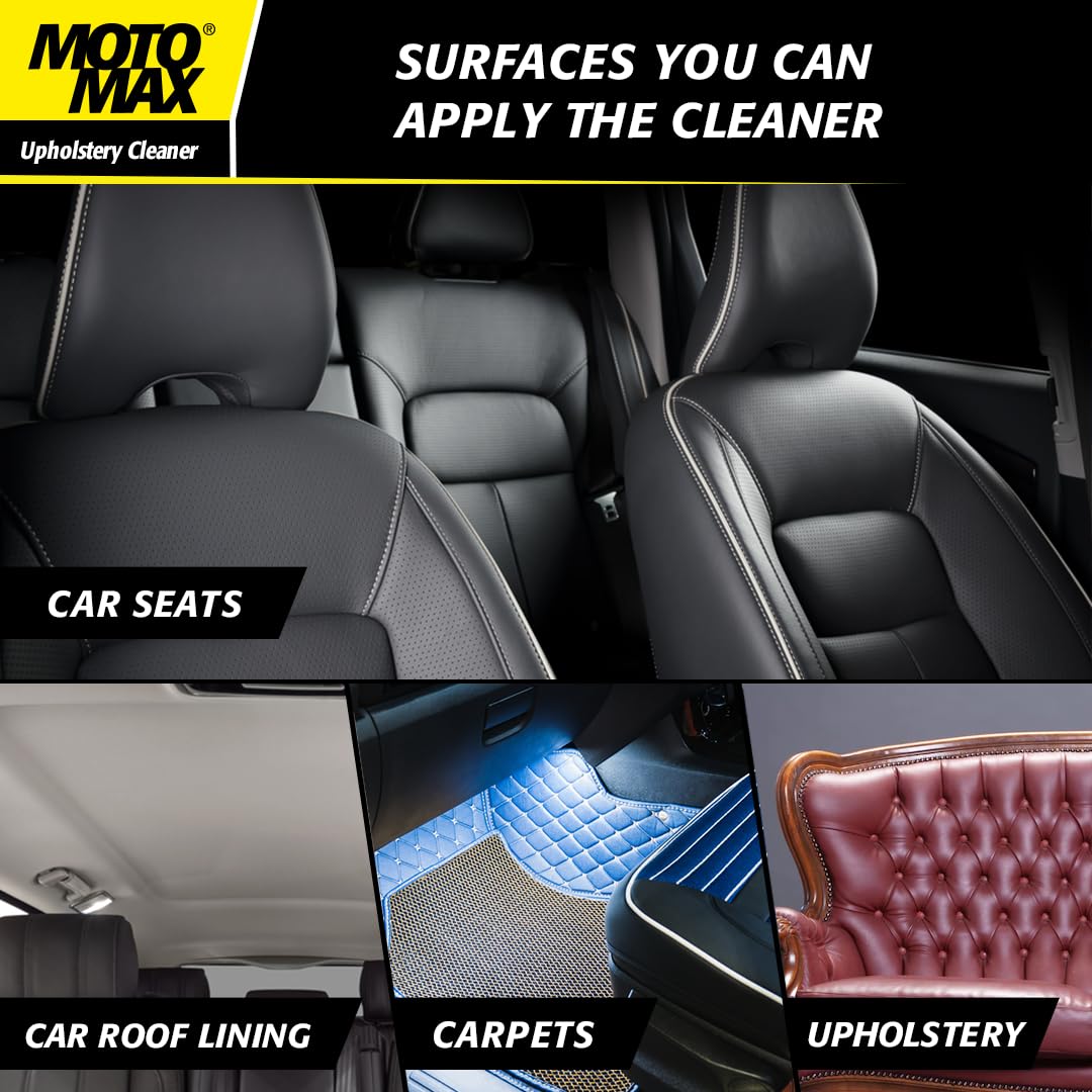 Motomax leather and upholstery cleaner bottle, 200ml