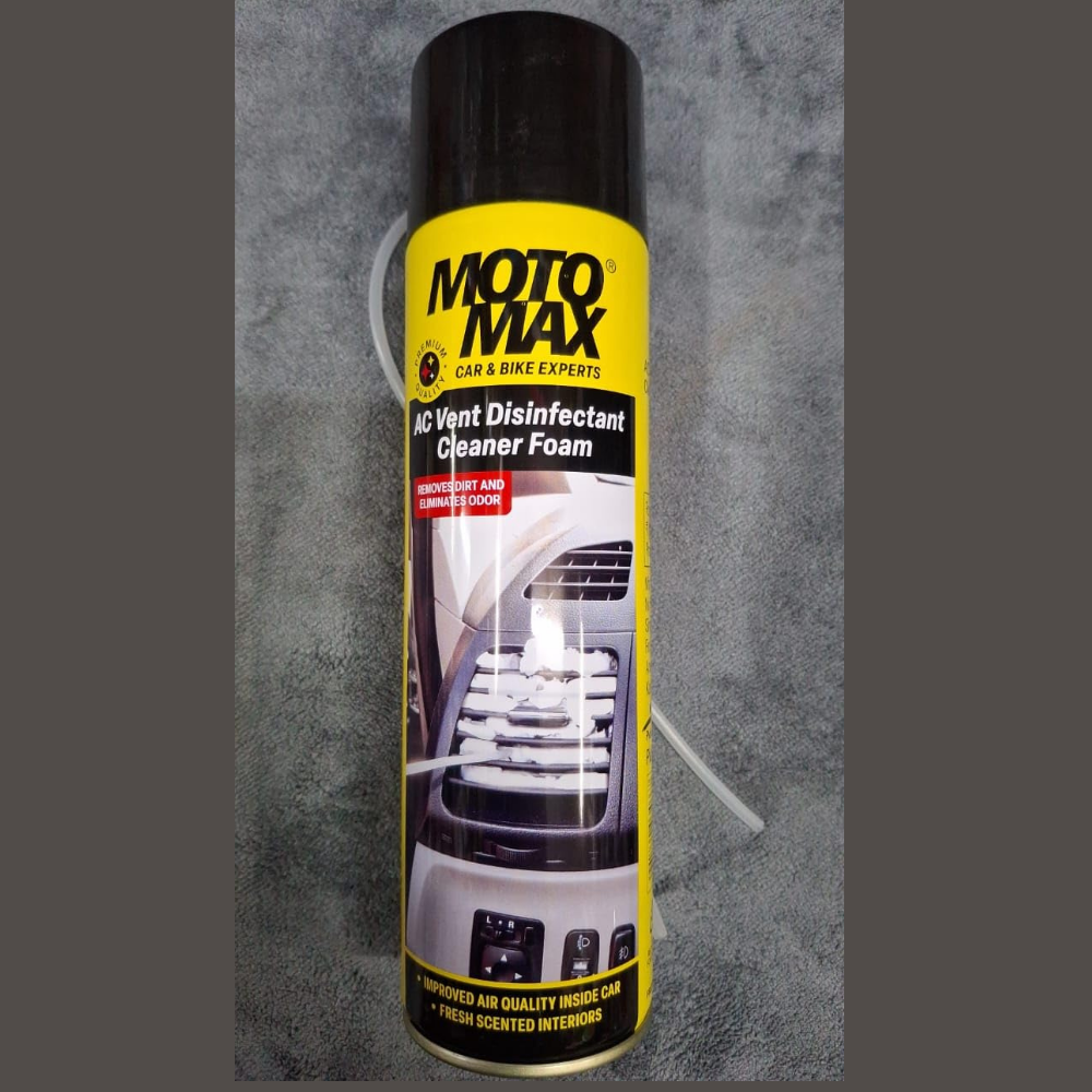 Motomax AC vent disinfectant foam spray, 450ml