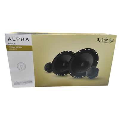 Infinity Alpha 601CF 6.5 inch component car speaker