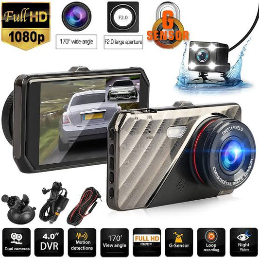 Bluzon BO-DV512 front and rear car dashcam
