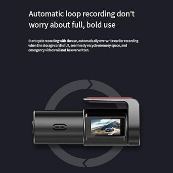 Bluzon WiFi front dash camera for cars