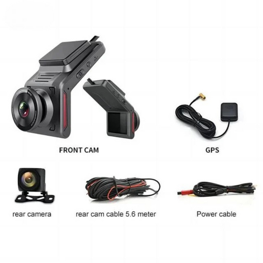 Blockbuster 2-channel 4G car dash camera