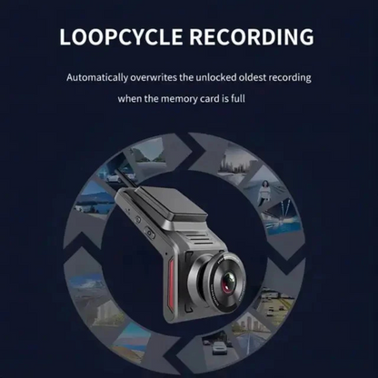 Blockbuster 2-channel 4G car dash camera