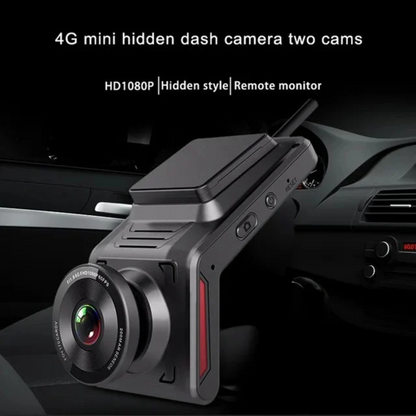 Blockbuster 2-channel 4G car dash camera