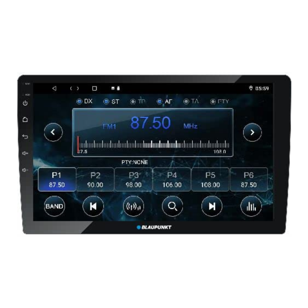 Blaupunkt Key Largo 980 10.1 inch Android car stereo with AHD camera support