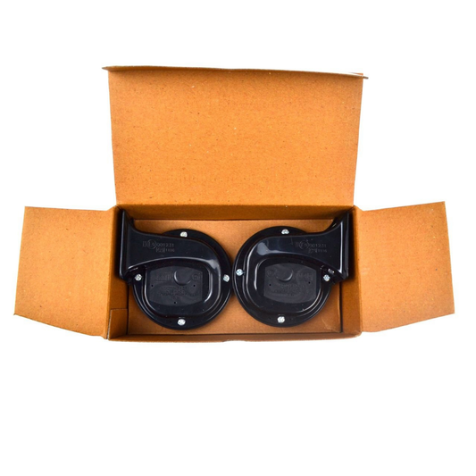 Roots Windtone 12V car horn pair