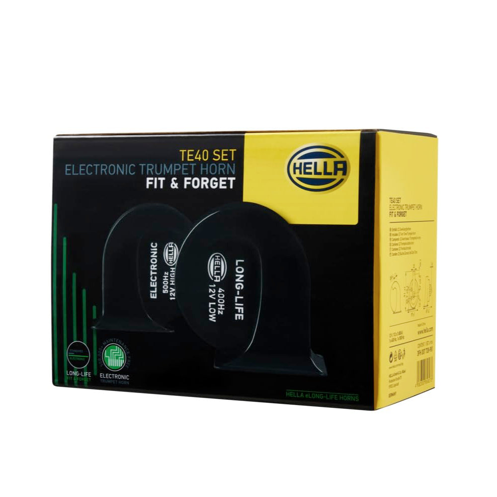 Hella TE40 electronic trumpet dual-tone car horn